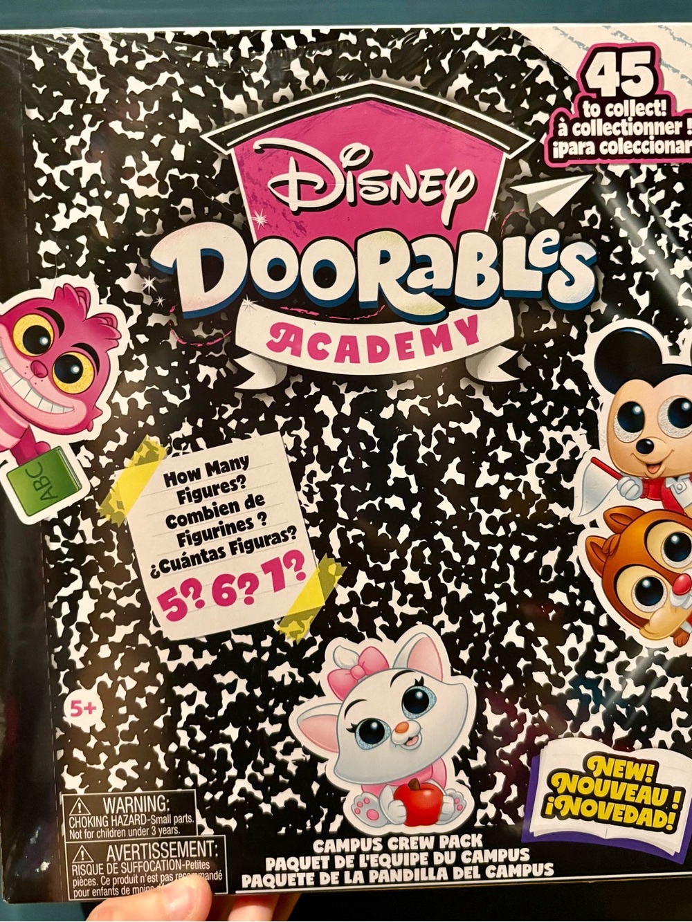 Disney Doorables Academy Campus Crew Pack, 5-7 Figures, BNIP Sealed